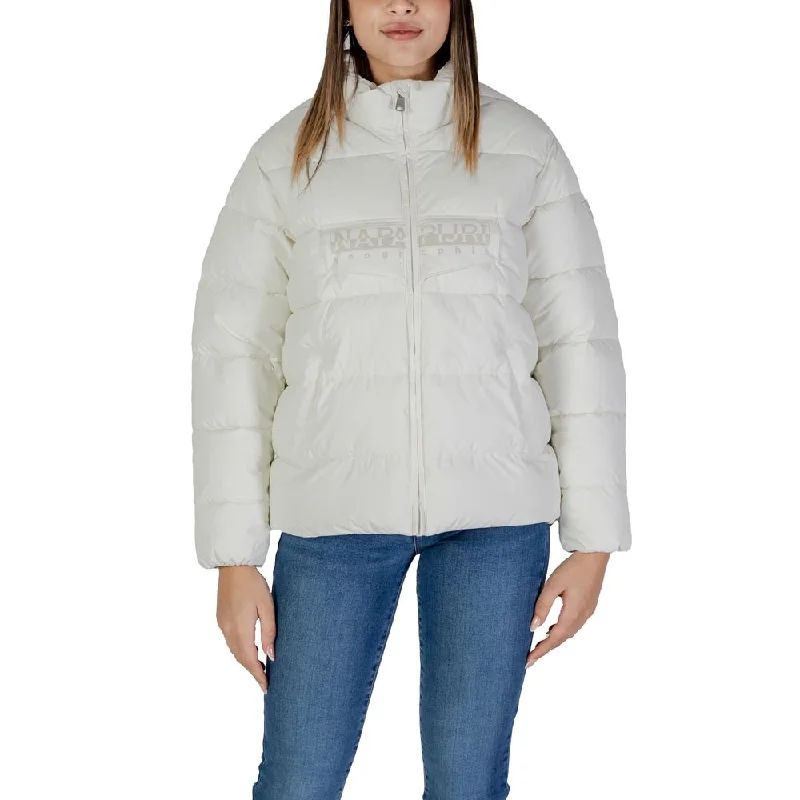 women's cape coats -Napapijri  Polyester Jackets & Women's Coat