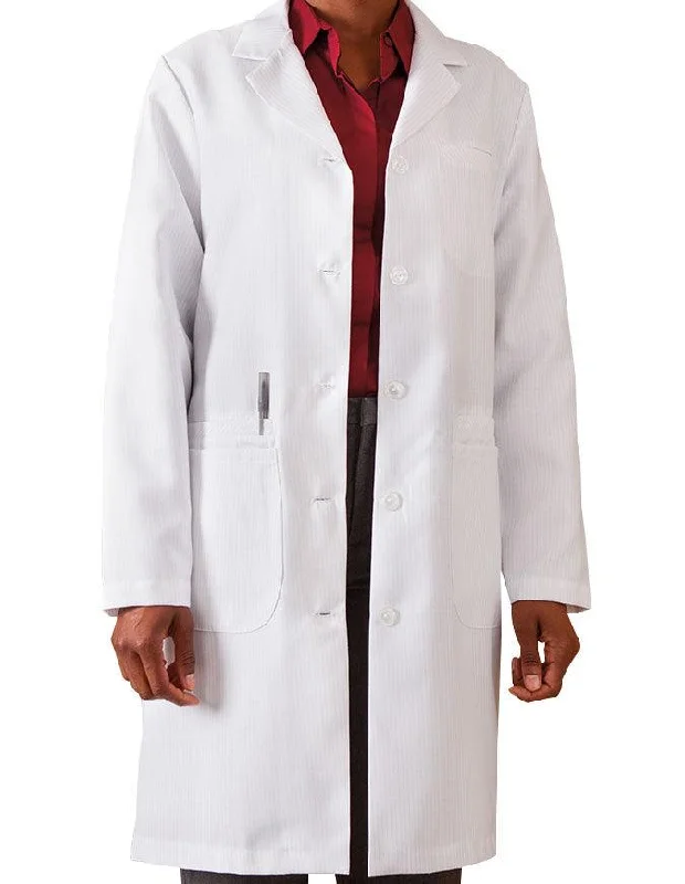 tailored winter jackets for women -White Swan Meta Women 37 Inches Xstatic Medical Lab Coat