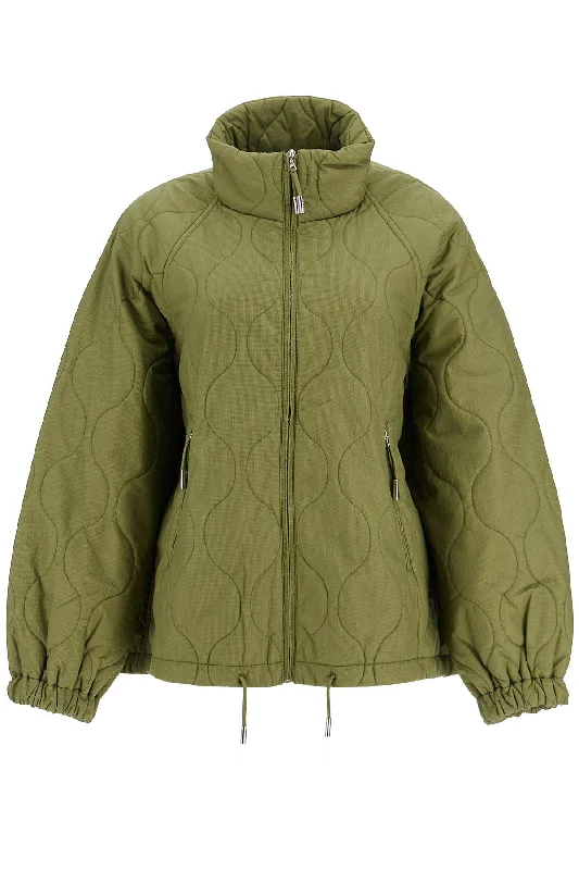 ladies' trench coats -Ienki Ienki Women's Quilted Trial Jacket