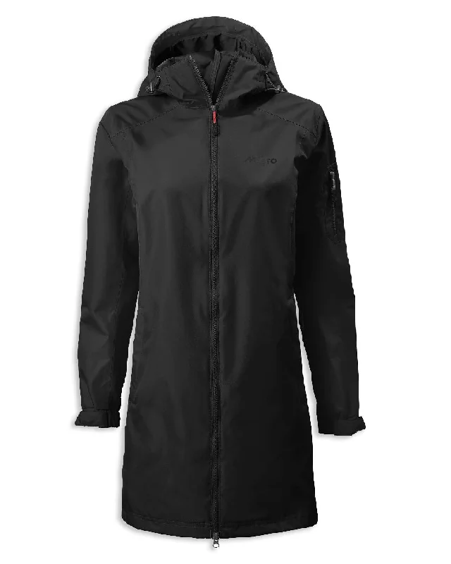 ladies' trench coat dresses -Musto Ladies Sardinia Long Rain Jacket