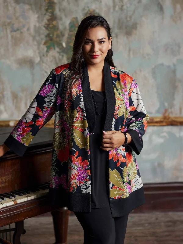 elegant coats for women -Exotic Orient Jacket