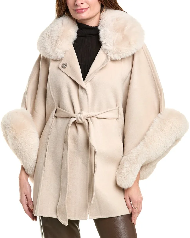 ladies' military coats -La Fiorentina Cape