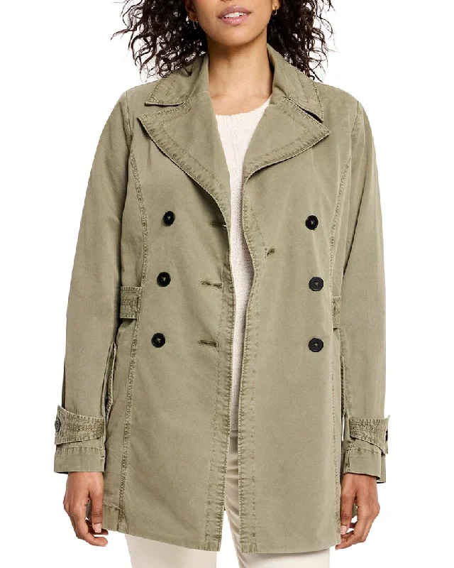 women's raincoats -NIC & ZOE Runaround Peacoat