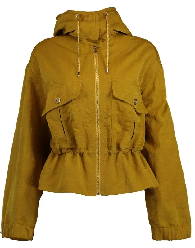 puffer coats for women -Merri Cropped Jacket