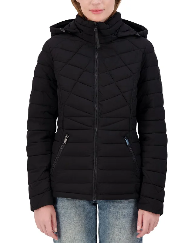 stylish outerwear for women -Nautica Short Stretch Jacket