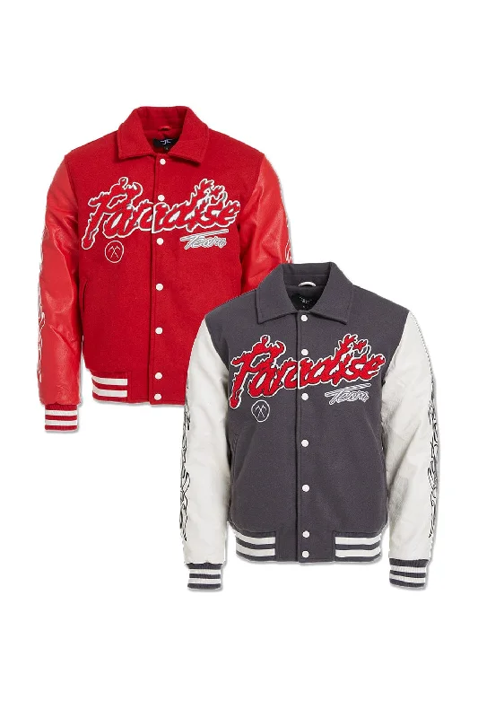 stylish wool jackets for women -Paradise Tour Varsity Jacket 2 Pack #1