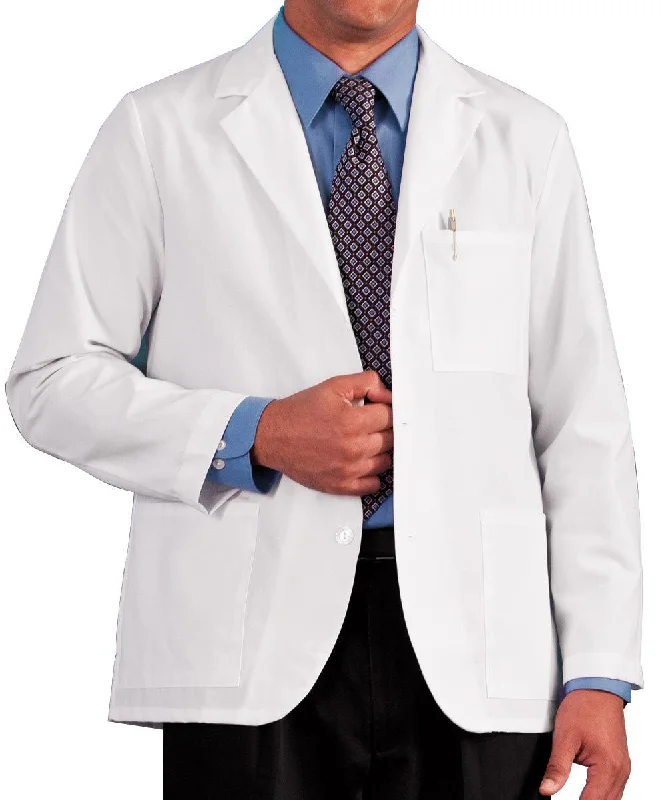 shearling coats for ladies -Meta 30 Inch Men's Consultation Lab Coat