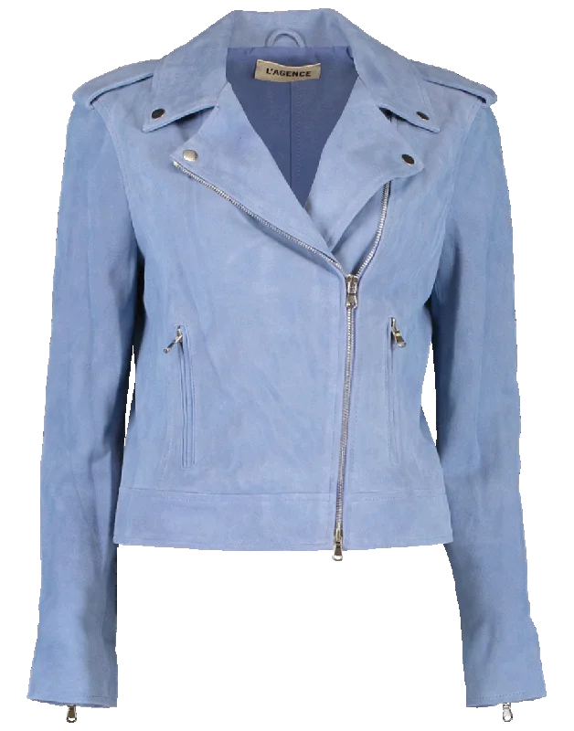 tailored coats for women -Perfecto Leather Jacket