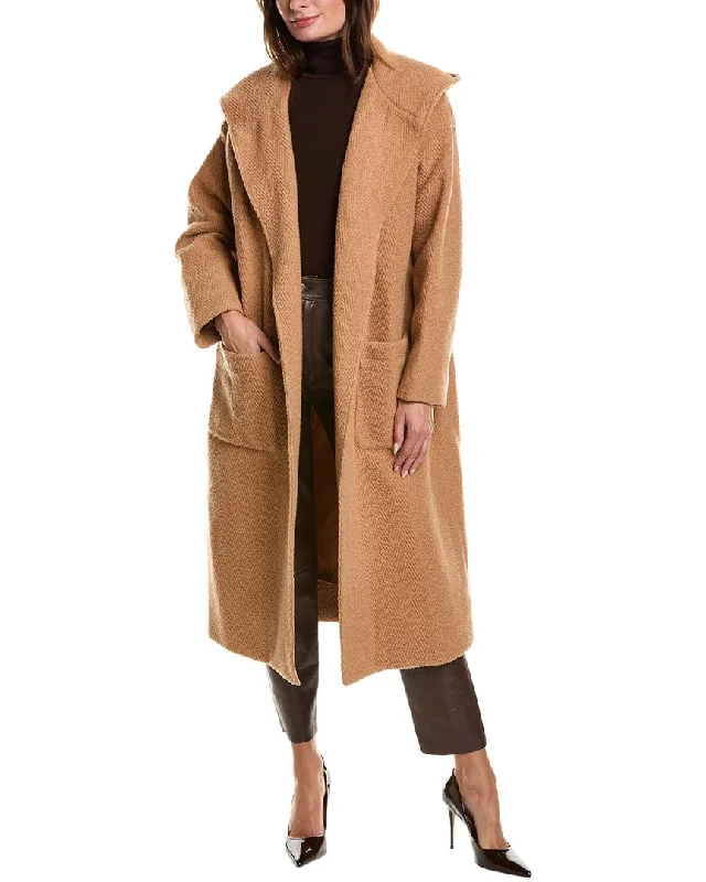 vintage-style coats for women -Missoni Wool-Blend Coat