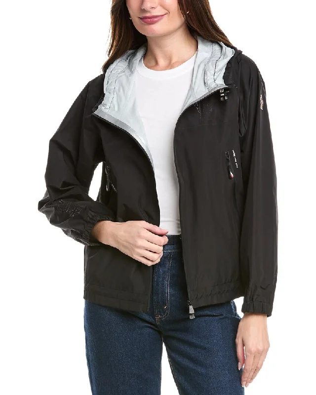 ladies' quilted jackets -Moncler Fanes Jacket