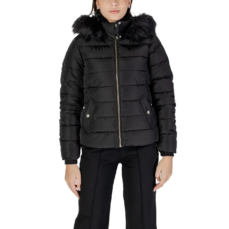 padded winter jackets for women -Only  Polyester Jackets & Women's Coat