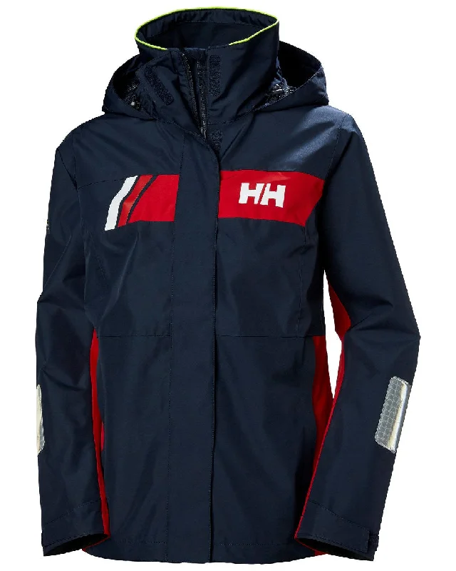 long sleeve jackets for women -Helly Hansen Womens Newport Inshore Sailing Jacket