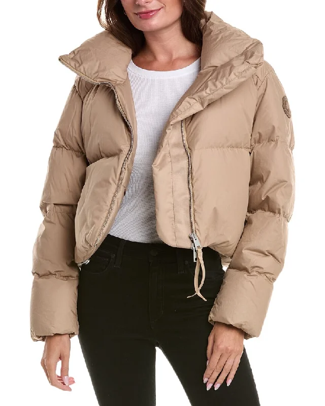 chic woolen coats for ladies -Canada Goose Garnet Quilted Down Jacket