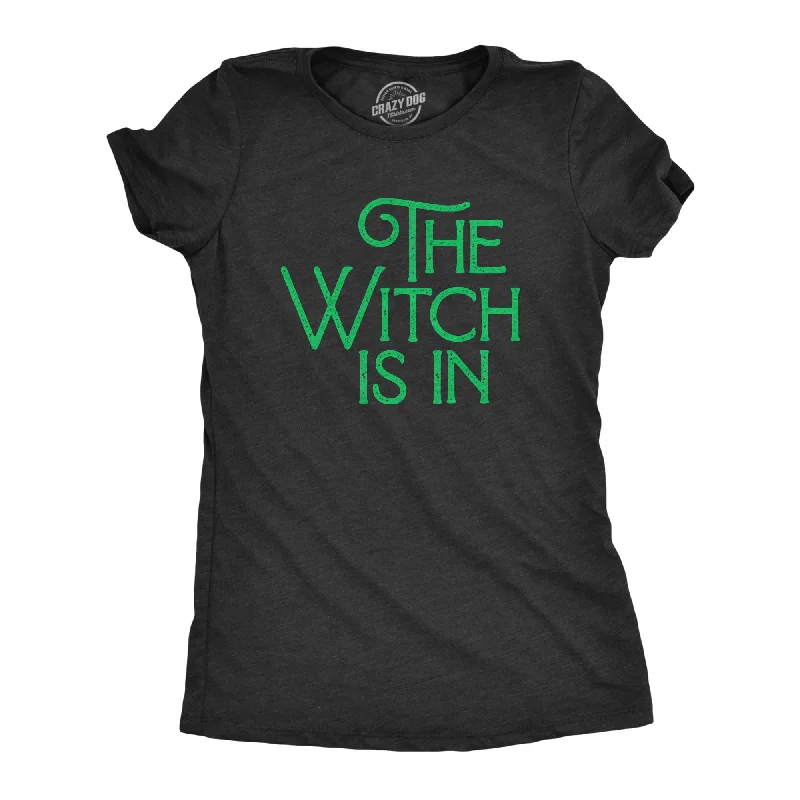 sleeveless tops for ladies -The Witch Is In Women's T Shirt