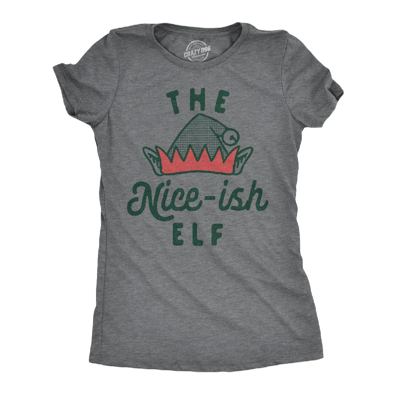 everyday essentials tops for women -The Nice Ish Elf Women's T Shirt