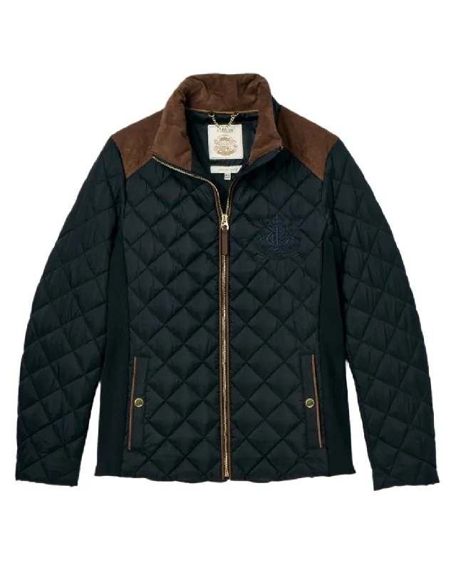 shearling coats for ladies -Joules Braemar Luxe Jacket