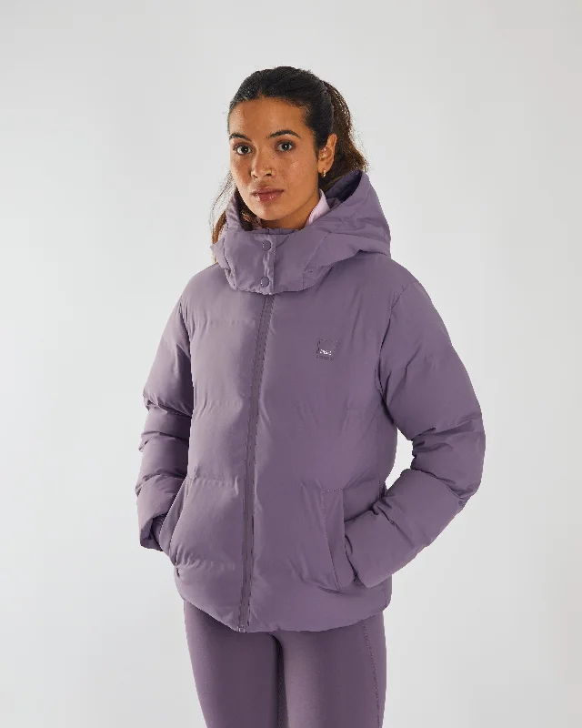 lightweight trench coats for women -Aline Jacket Lavender Dust