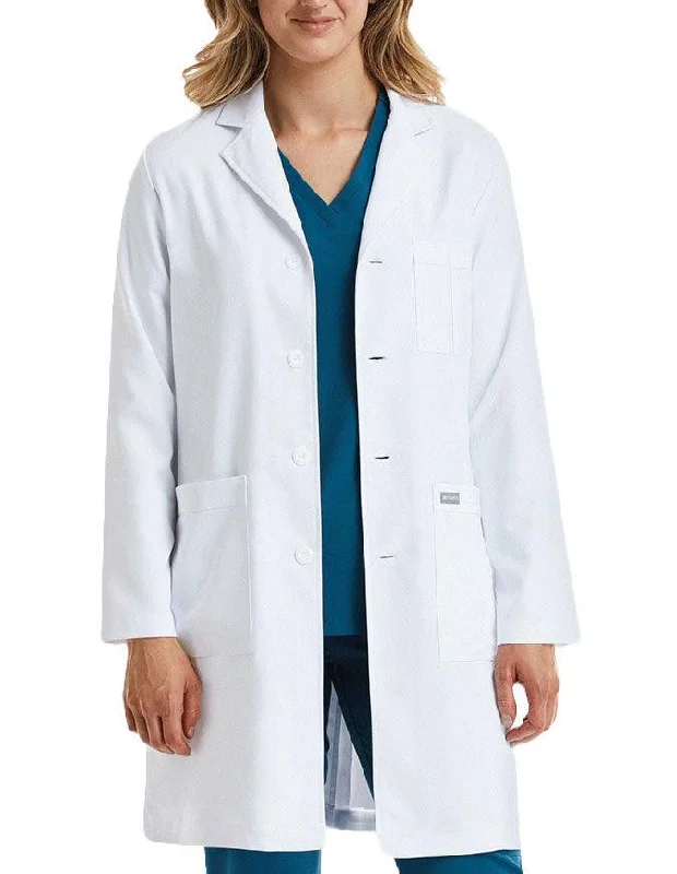 stylish wool jackets for women -Maevn Momentum Lab Coats Unisex 37 Lab Coat