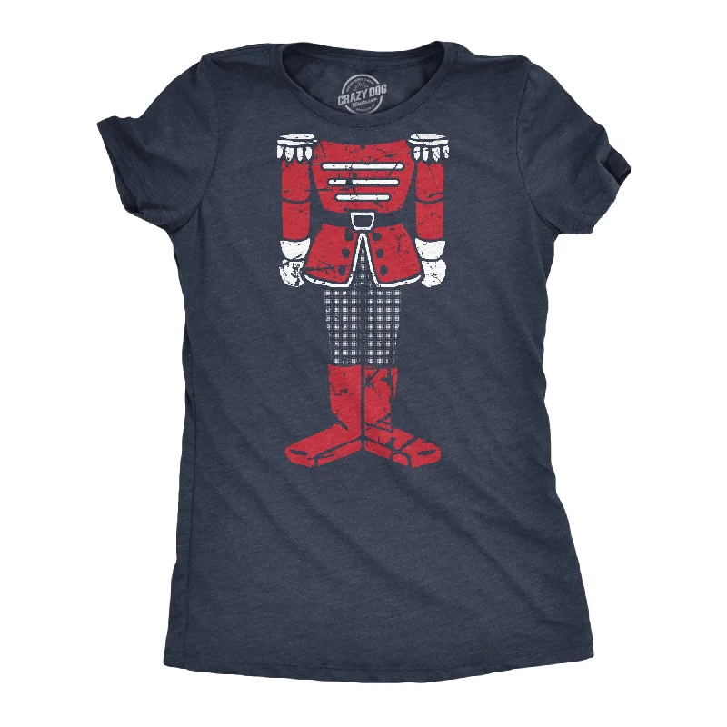 back zip tops for women -Nutcracker Body Women's T Shirt