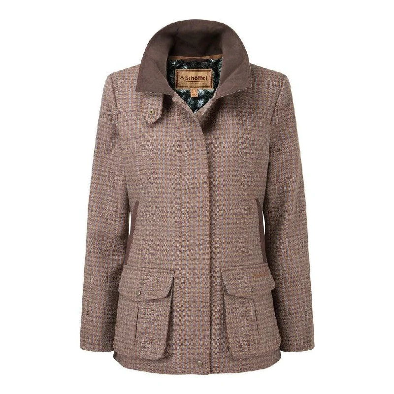 lightweight jackets for women -Schoffel Womens Lilymere Jacket Skye Tweed