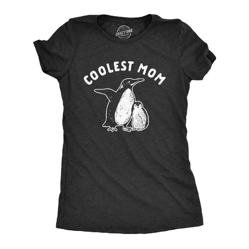 retro-style tops for women -Coolest Mom Women's T Shirt