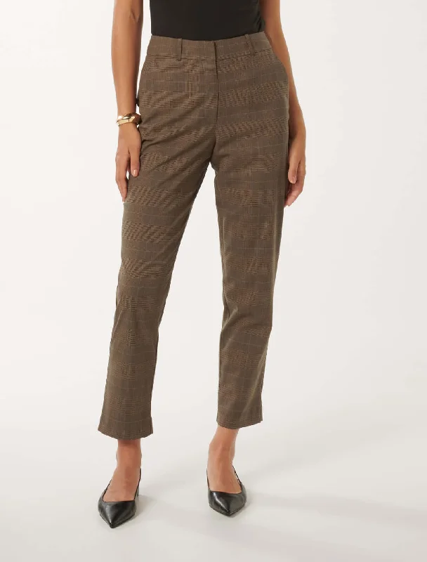 women's satin trousers -Gianna Tapered Pants