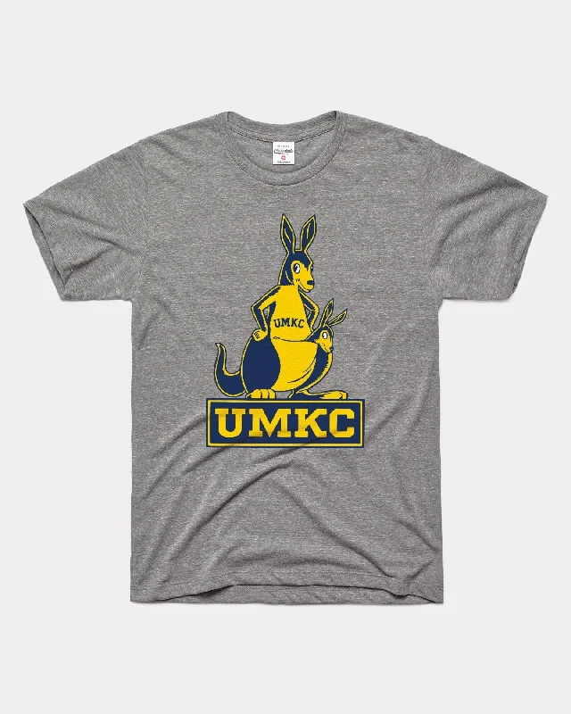 chiffon blouses for ladies -UMKC Roos Vintage Grey T-Shirt