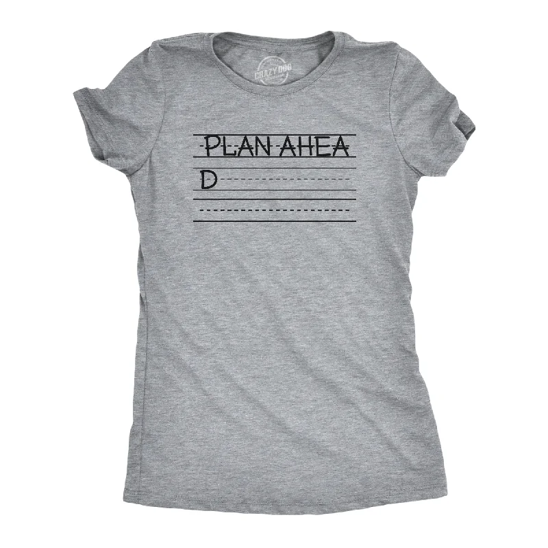 ribbed tops for women -Plan Ahead Women's T Shirt