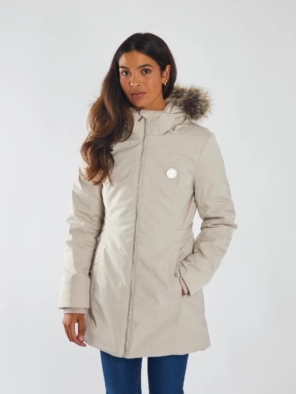 oversized coats for women -Oona Jacket Chateau Grey