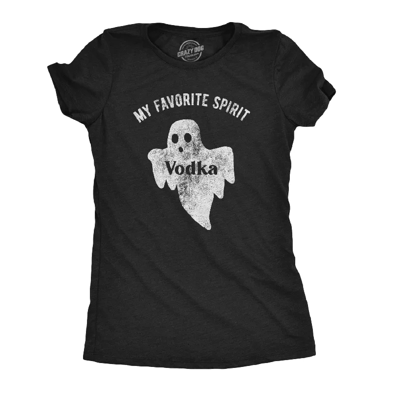 ladies' bell sleeve blouses -My Favorite Spirit Vodka Women's T Shirt