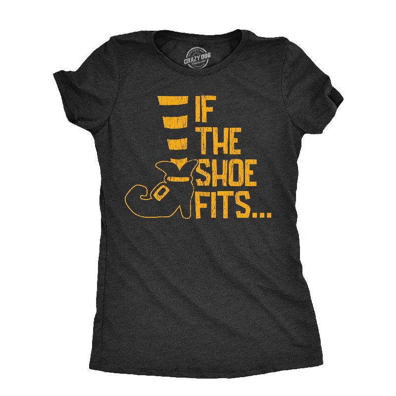 women's lace blouses -If The Shoe Fits Women's T Shirt