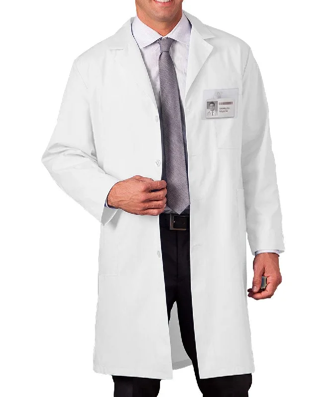 button-up winter coats for women -Meta 40 Inch Unisex Colored Medical Lab Coat