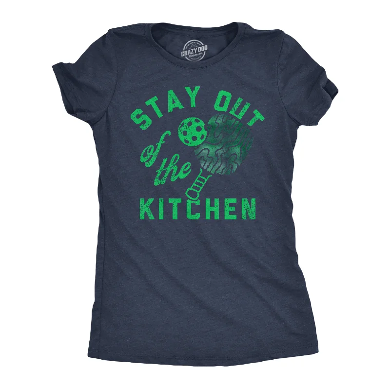 smocked tops for women -Stay Out Of The Kitchen Women's T Shirt