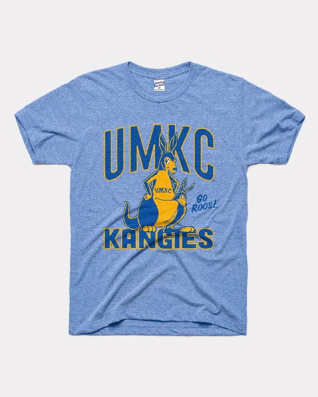 women's crop tops -UMKC Kangies Vintage Blue T-Shirt