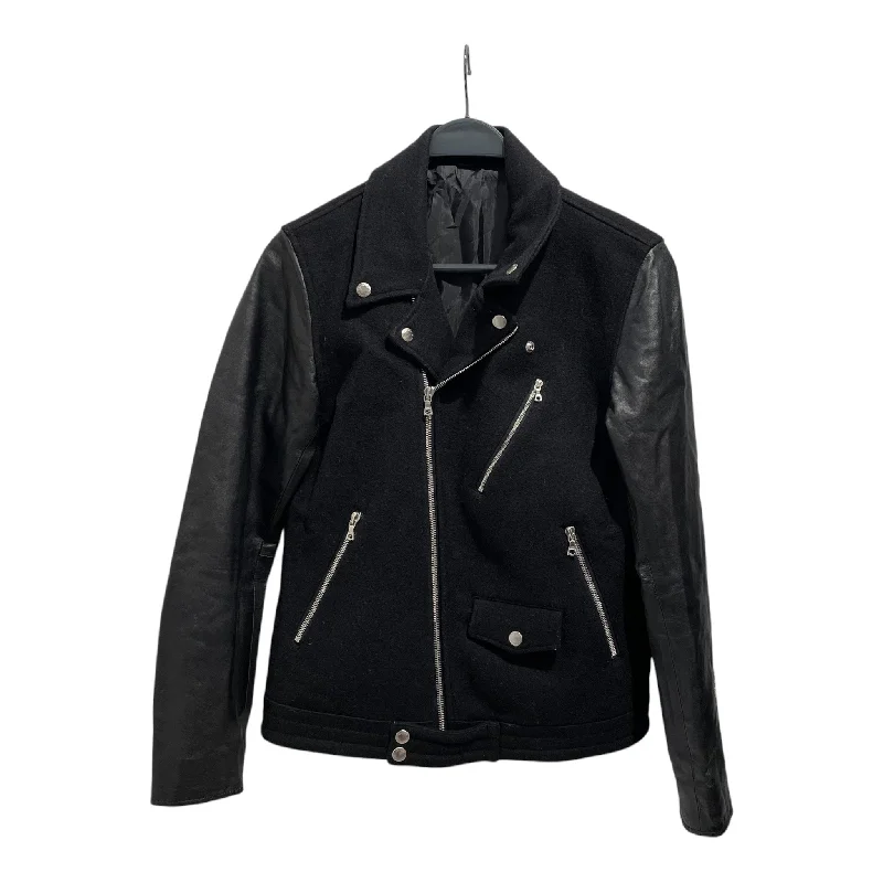 women's checked coats -uniform experiment/Riders Jkt (W)/1/Black/Polyester/UE-134024/