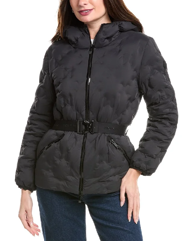 elegant coats for women -Moncler Adonis Jacket