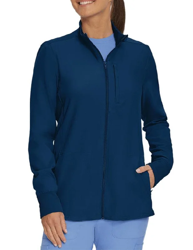 ladies' trench coats -Landau Forward Women's Warm Up Quick Zip Track Jacket