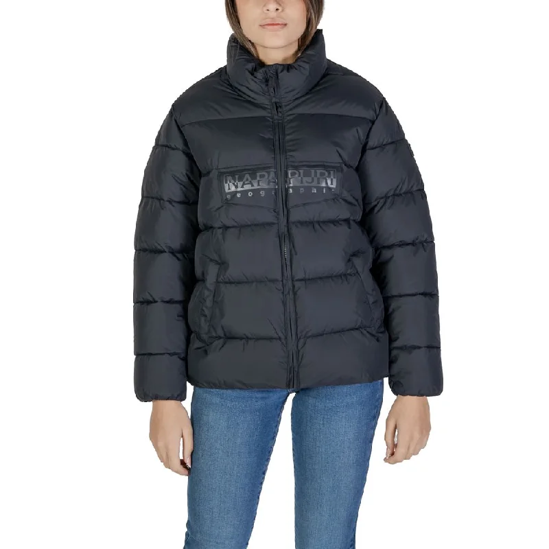 women's belted coats -Napapijri  Polyester Jackets & Women's Coat