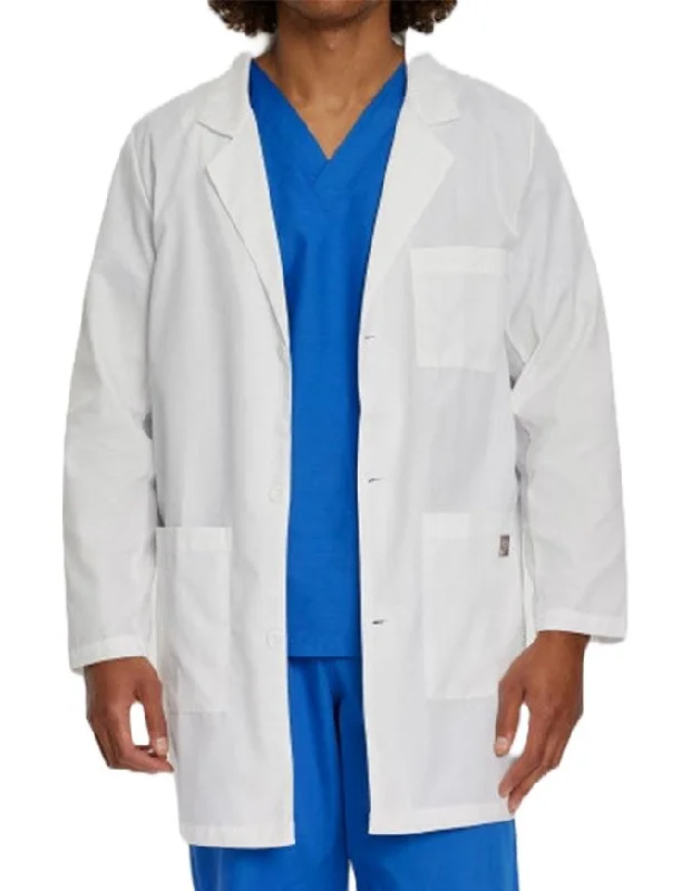 soft shell jackets for women -Landau 31.5 Inch Unisex Three Button Medical Lab Coat