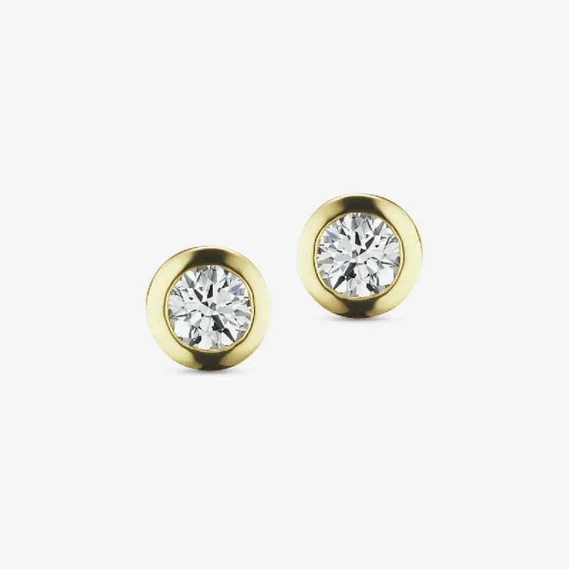 women’s chain earrings -The Gold Diamond Confetti Studs