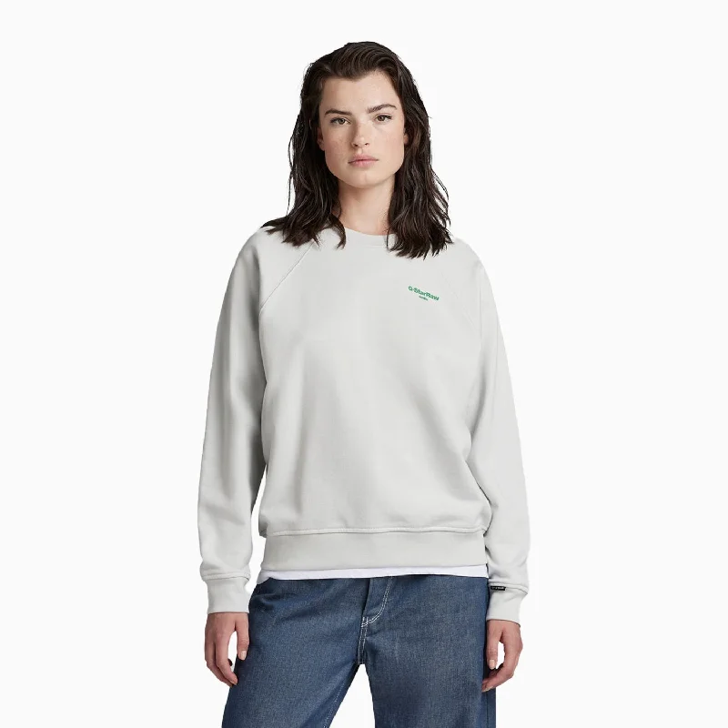 soft knit tops for ladies -Women's Staff Graphic Sweater