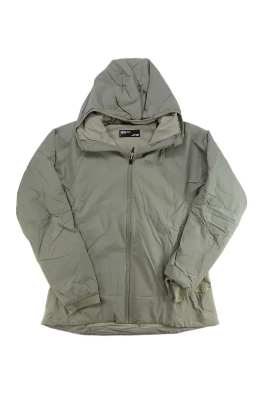 scalloped hem tops for ladies -Marmot Women's Novus Lt Hybrid Hoody