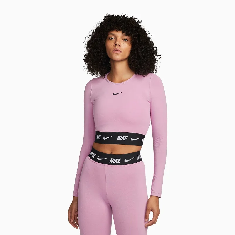 shimmery tops for ladies -Women's Nike Sportswear Club Outfit