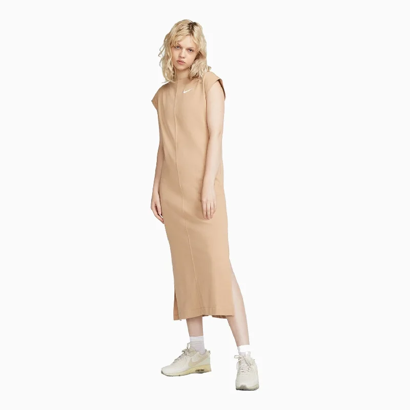 women's summer blouses -Women's Nike Sportswear Midi Dress