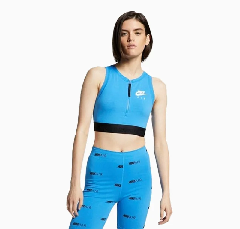 women's thermal tops -Women's Sportswear Air Top Crop