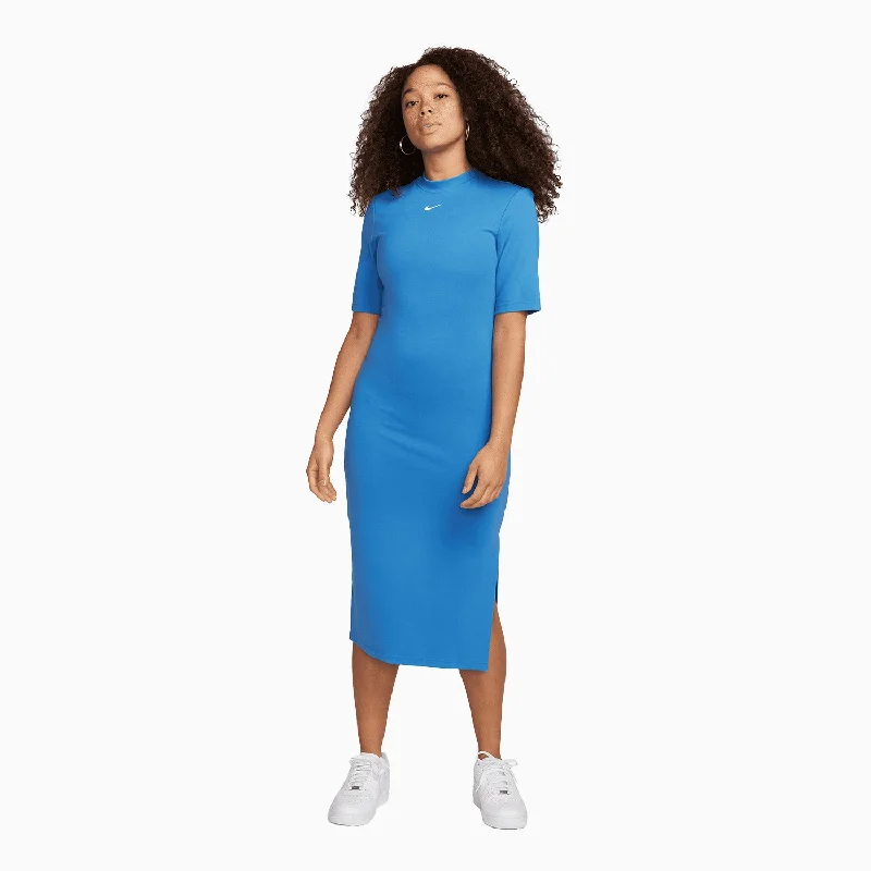 draped blouses for ladies -Women's Sportswear Essential Dress