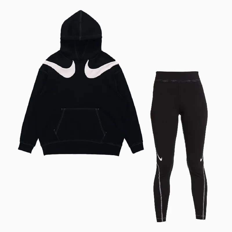 women's lace blouses -Women's Sportswear Swoosh Outfit