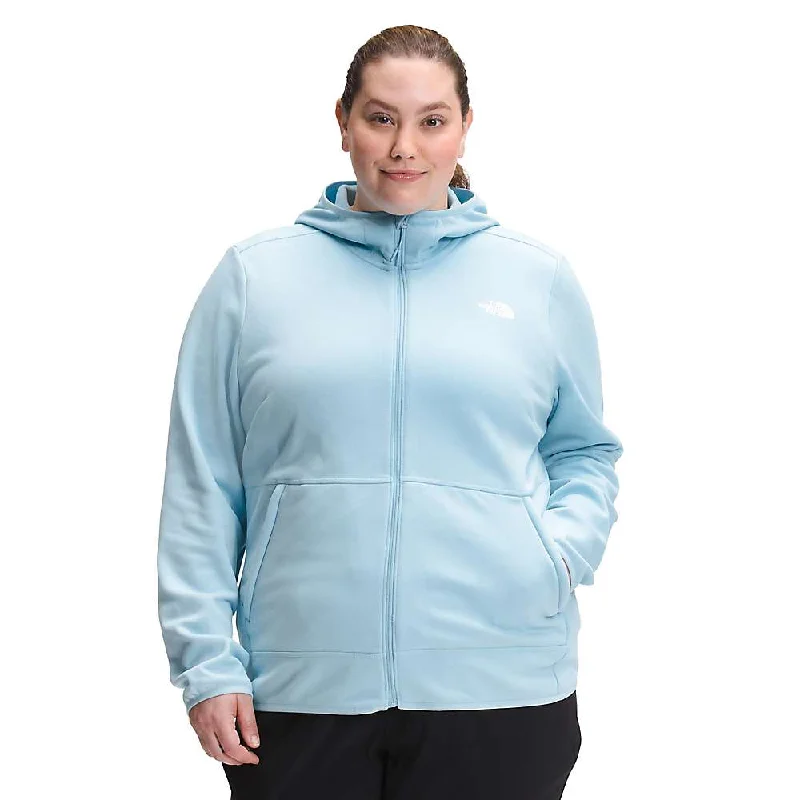 ribbed tops for women -The North Face Women's Plus Canyonlands Hoodie