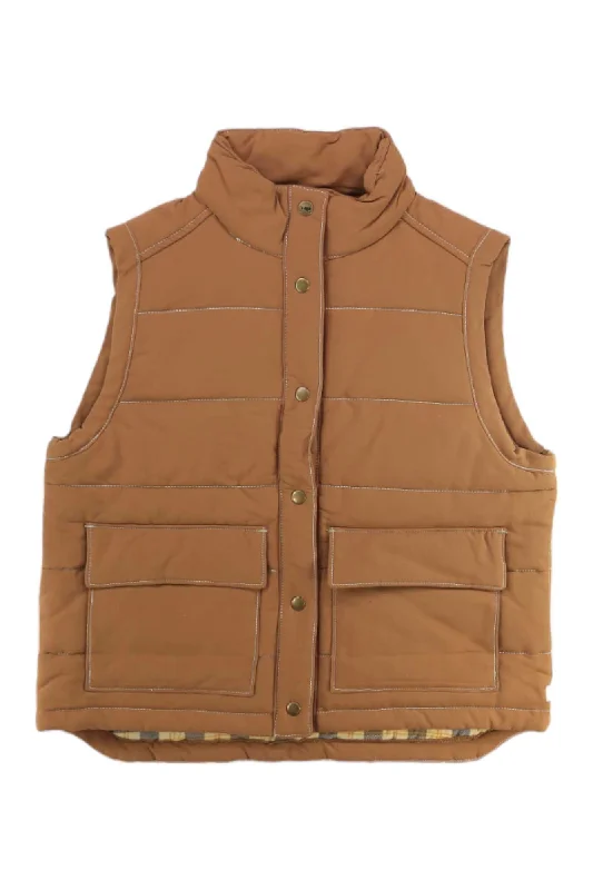 cold shoulder tops for ladies -Toad & Co Women's Forester Pass Vest