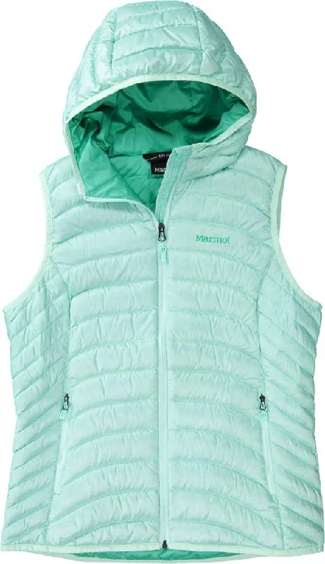 ruffle tops for ladies -Women's Bronco Hooded Down Vest